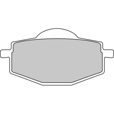 Ferodo FDB475AG Тормозные колодки дисковые MOTO, блистер 2 шт