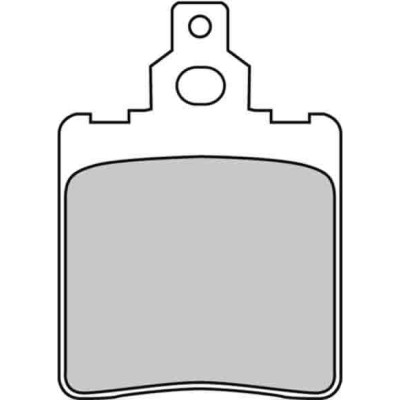 Ferodo FDB624AG Тормозные колодки дисковые MOTO, блистер 2 шт