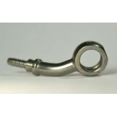 Фитинг banjo d10 mm, 45°, влево D-03 нерж. сталь, под опрессовку S5094L-03C, Goodridge