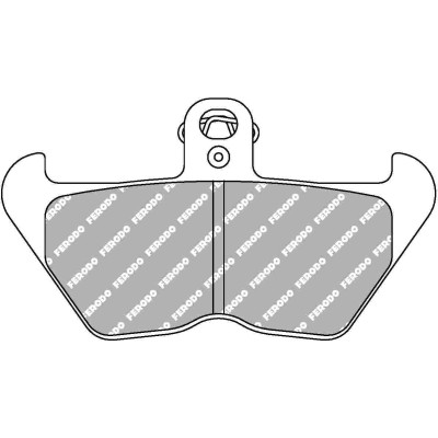 Ferodo FDB2050P Тормозные колодки дисковые MOTO, блистер 2 шт