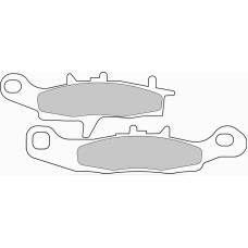 Ferodo FDB2080SG Тормозные колодки дисковые MOTO, блистер 2 шт