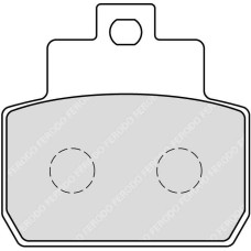 Ferodo FDB2207AG Тормозные колодки дисковые MOTO, блистер 2 шт