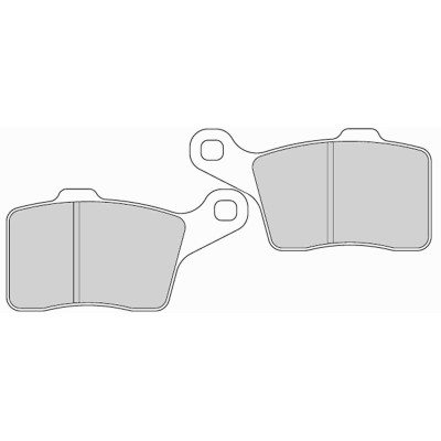 Ferodo FDB2243P Тормозные колодки дисковые MOTO, блистер 2 шт