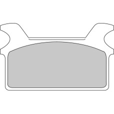 Ferodo FDB485P Тормозные колодки дисковые MOTO, блистер 2 шт