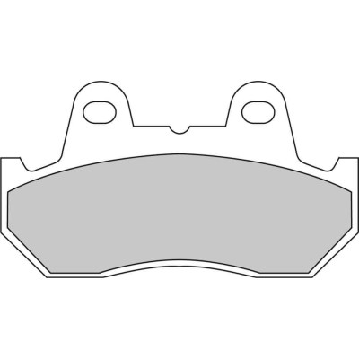 Ferodo FDB538P Тормозные колодки дисковые MOTO, блистер 2 шт