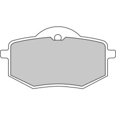 Ferodo FDB591P Тормозные колодки дисковые MOTO, блистер 2 шт