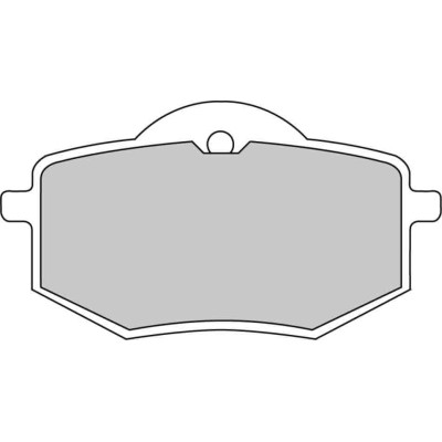 Ferodo FDB591P Тормозные колодки дисковые MOTO, блистер 2 шт