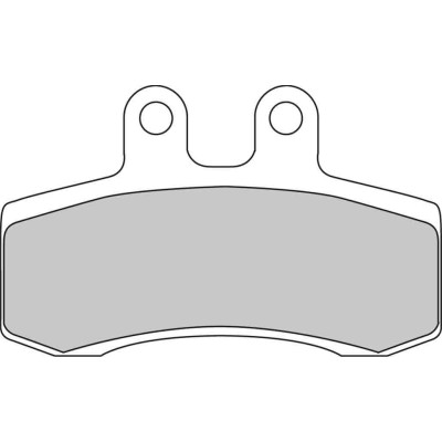 Ferodo FDB782P Тормозные колодки дисковые MOTO, блистер 2 шт