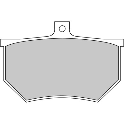 Ferodo FRP410P Тормозные колодки дисковые MOTO, блистер 2 шт