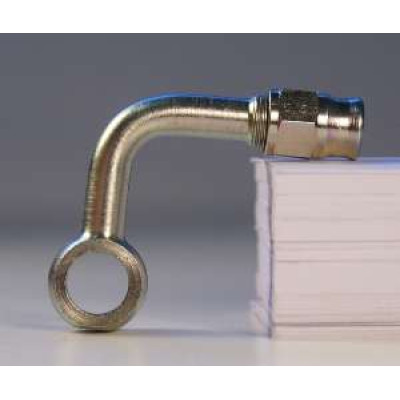 Фитинг banjo d10mm, 90° В БОК D-03 хром 5099S-03CH, Goodridge