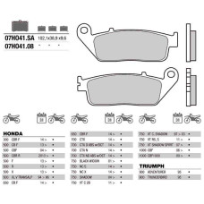 Brembo 07HO41SA колодки тормозные МОТО(FDB664)