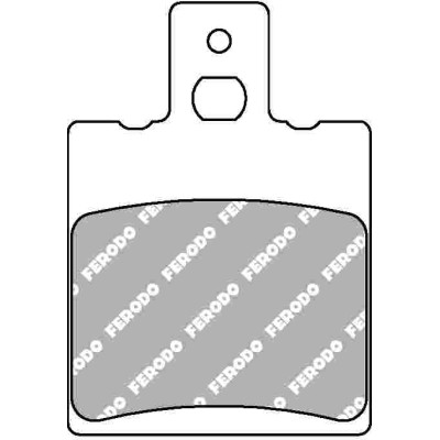 Ferodo FDB2081AG Тормозные колодки дисковые MOTO, блистер 2 шт
