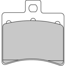 Ferodo FDB2090EF Тормозные колодки дисковые MOTO, блистер 2 шт