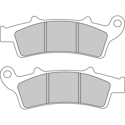Ferodo FDB2105EF Тормозные колодки дисковые MOTO, блистер 2 шт