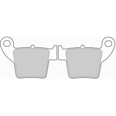 Ferodo FDB2139P Тормозные колодки дисковые MOTO, блистер 2 шт