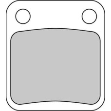 Ferodo FDB250P Тормозные колодки дисковые MOTO, блистер 2 шт