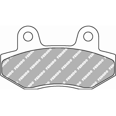 Ferodo FDB312P Тормозные колодки дисковые MOTO, блистер 2 шт