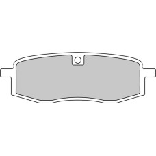 Ferodo FDB411MX Тормозные колодки дисковые MOTO, блистер 2 шт