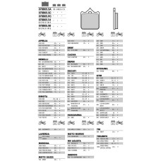 Brembo 07BB0590 колодки тормозные МОТО (FDB2120, FDB2215)