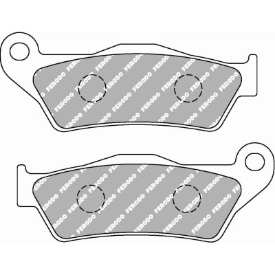 Ferodo FDB2018EF Тормозные колодки дисковые MOTO, блистер 2 шт