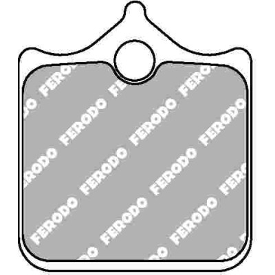 Ferodo FDB2120ST Тормозные колодки дисковые MOTO, блистер 4 шт (FDB2215)