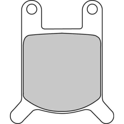 Ferodo FDB213P Тормозные колодки дисковые MOTO, блистер 2 шт