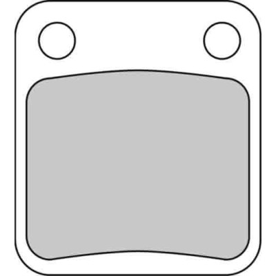 Ferodo FDB250SG Тормозные колодки дисковые MOTO, блистер 2 шт