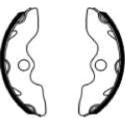 Ferodo FSB945 Тормозные колодки барабанные MOTO, коробка 2 шт