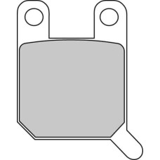 Ferodo FDB2107P Тормозные колодки дисковые MOTO, блистер 2 шт