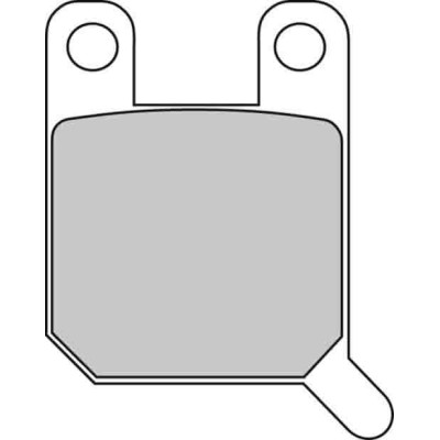 Ferodo FDB2107P Тормозные колодки дисковые MOTO, блистер 2 шт