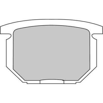 Ferodo FDB217 Тормозные колодки дисковые MOTO, блистер 2 шт