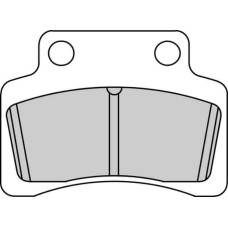 Ferodo FDB2191AG Тормозные колодки дисковые MOTO, блистер 2 шт