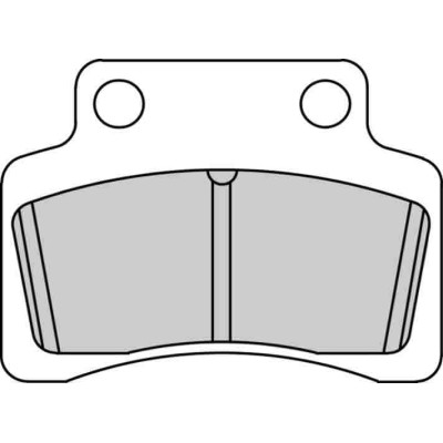 Ferodo FDB2191AG Тормозные колодки дисковые MOTO, блистер 2 шт