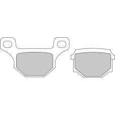 Ferodo FDB384P Тормозные колодки дисковые MOTO, блистер 2 шт
