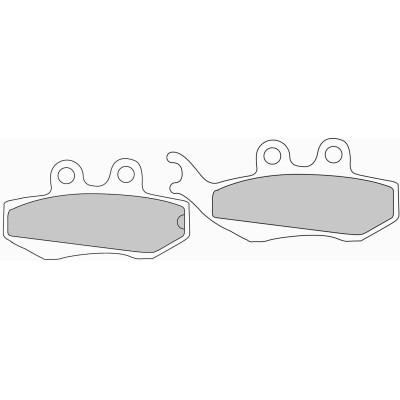 Ferodo FDB677S Тормозные колодки дисковые MOTO, блистер 2 шт