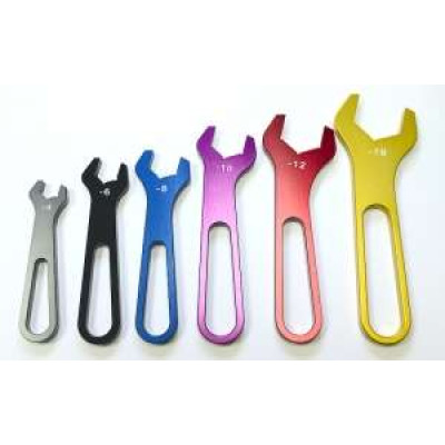 - 4 AN - 6 AN - 8 AN - 10 AN - 12 AN - 16 AN Ключи для фитингов (комплект)